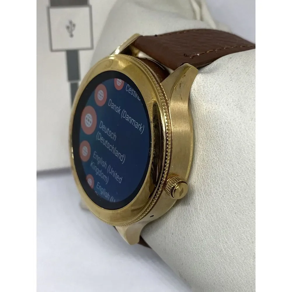 Fossil Gen 3 Authentic Genuine Smart Watch Custom Band FTW6006 DC758